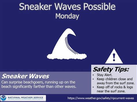 can sneaker waves happen.